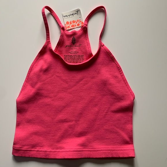BNWT Free People Movement Happiness Runs Crop Tank - Picture 1 of 3